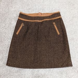 Wool skirt